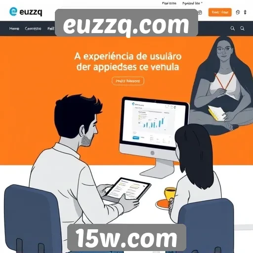 Análise da experiência de usuário no euzzq.com